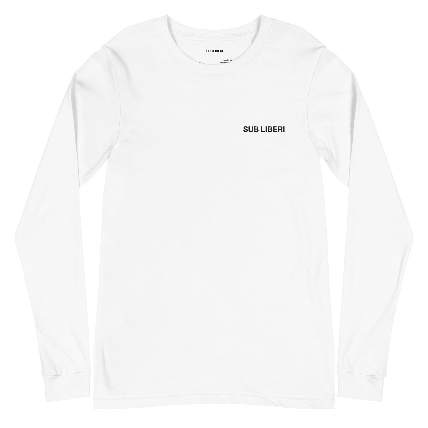 White Long Sleeve Tee