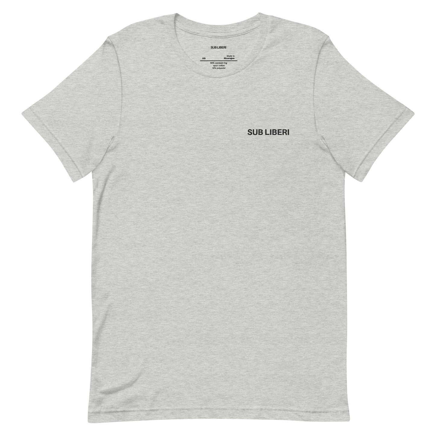 Crew Neck Gray Tee