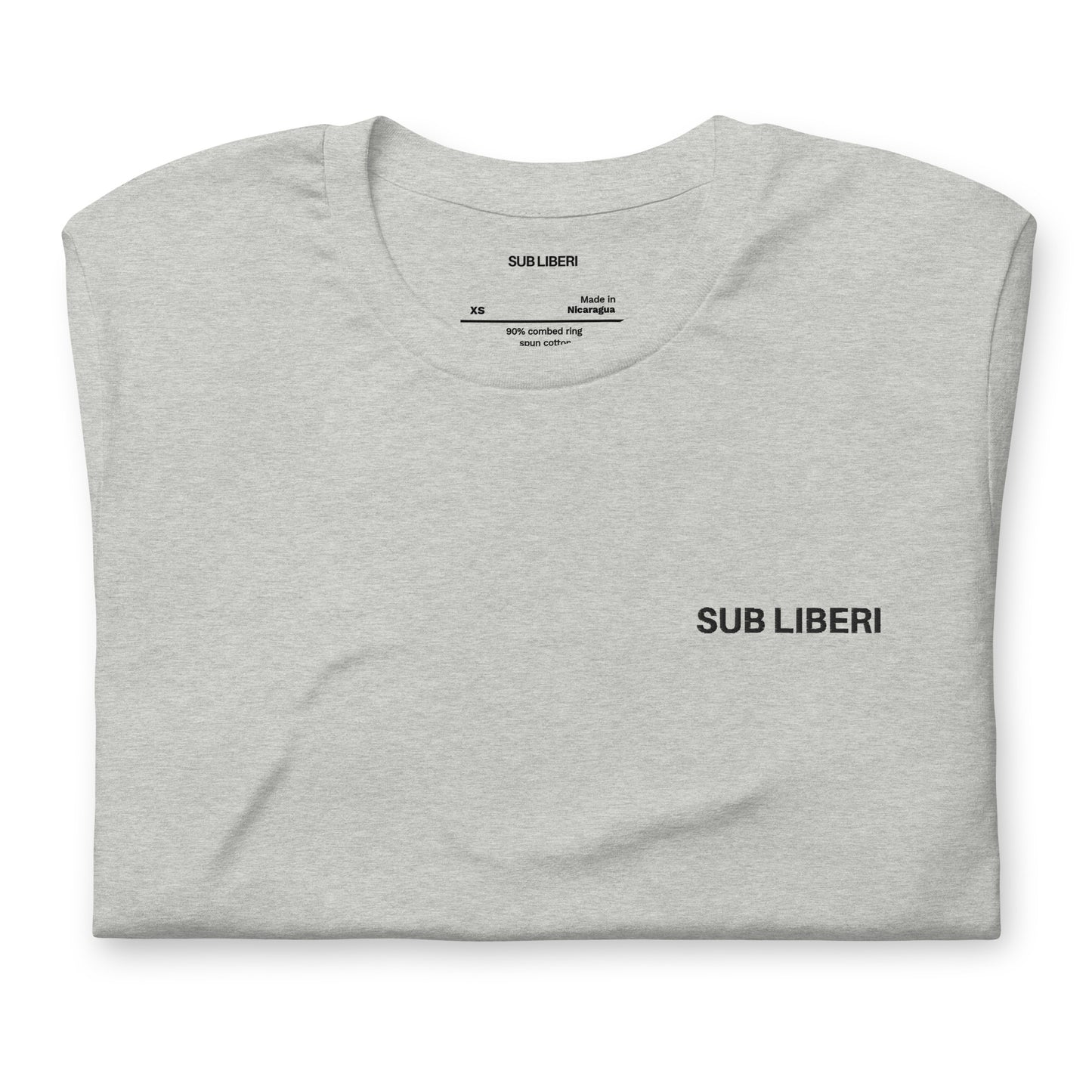 Crew Neck Gray Tee