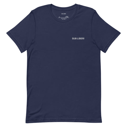 Crew Neck Blue Tee