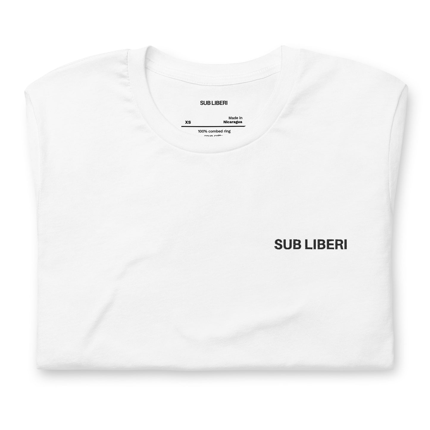 Crew Neck White Tee