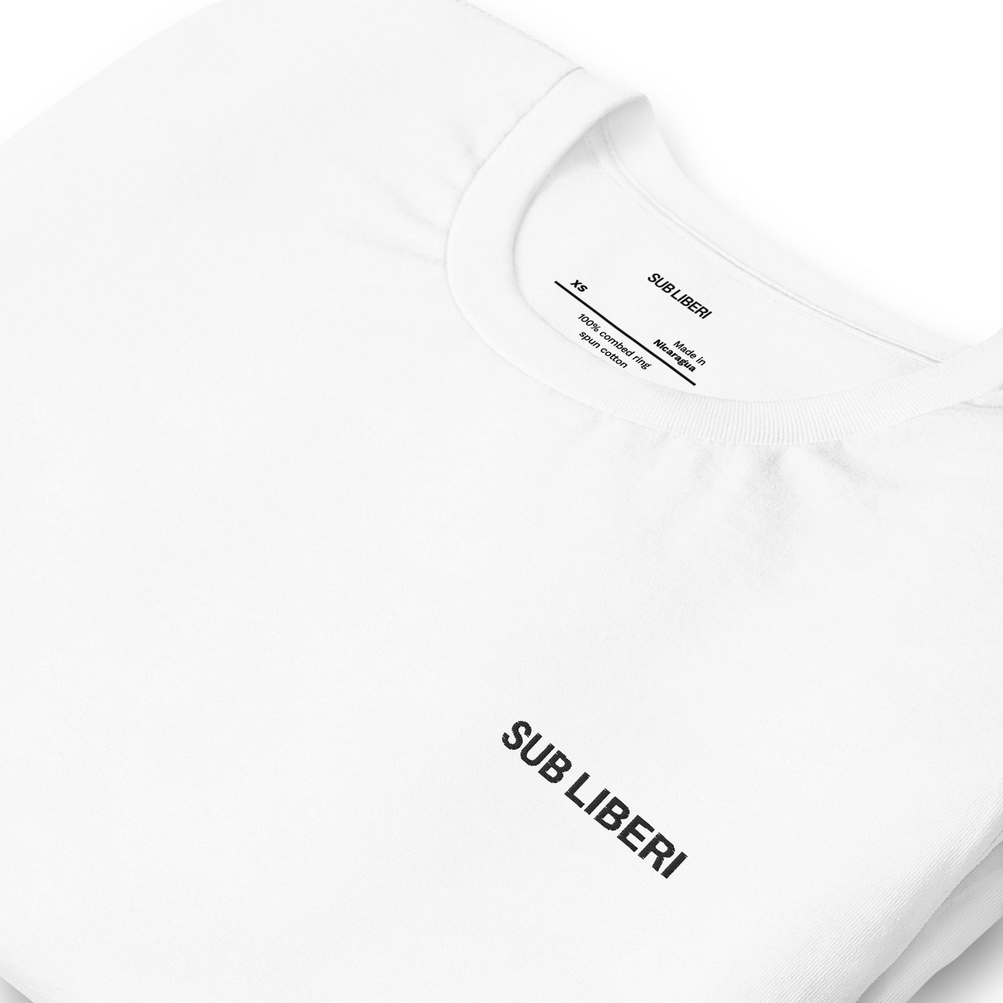 Crew Neck White Tee